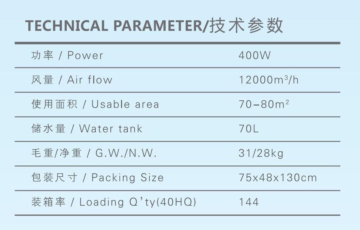 YL100移動(dòng)式冷風(fēng)機